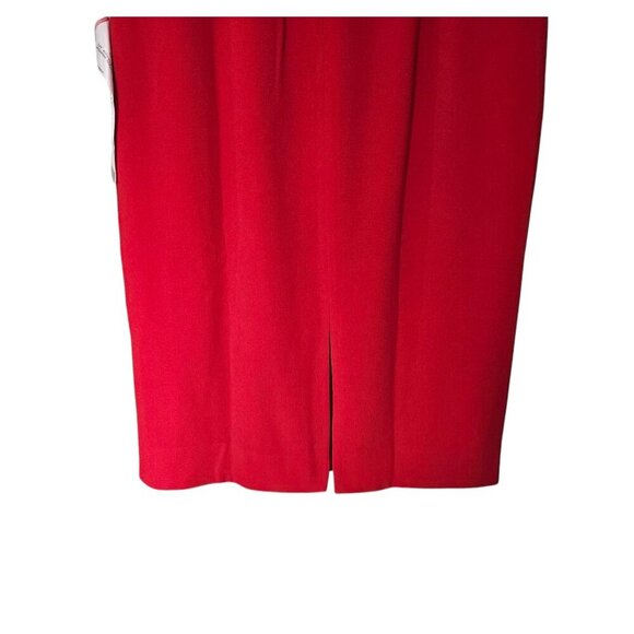 NWT Women's - Dress The Population Bailey Red Off The Shoulder Dress, Size XXL - Picture 12 of 12